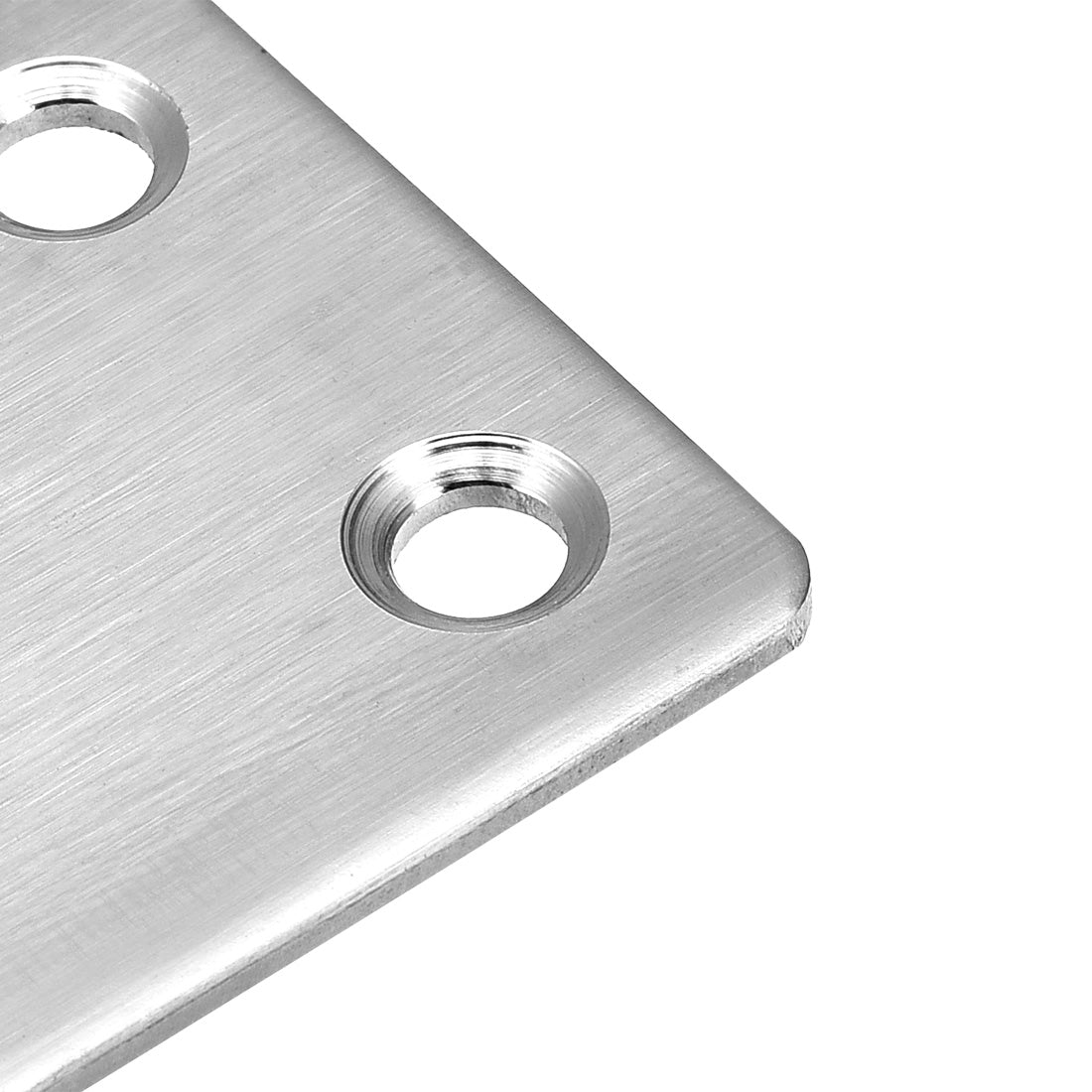 uxcell Uxcell Repair Plate, 47mm x 38mm, Flat Fixing Mending Bracket Connector, 12 Pcs