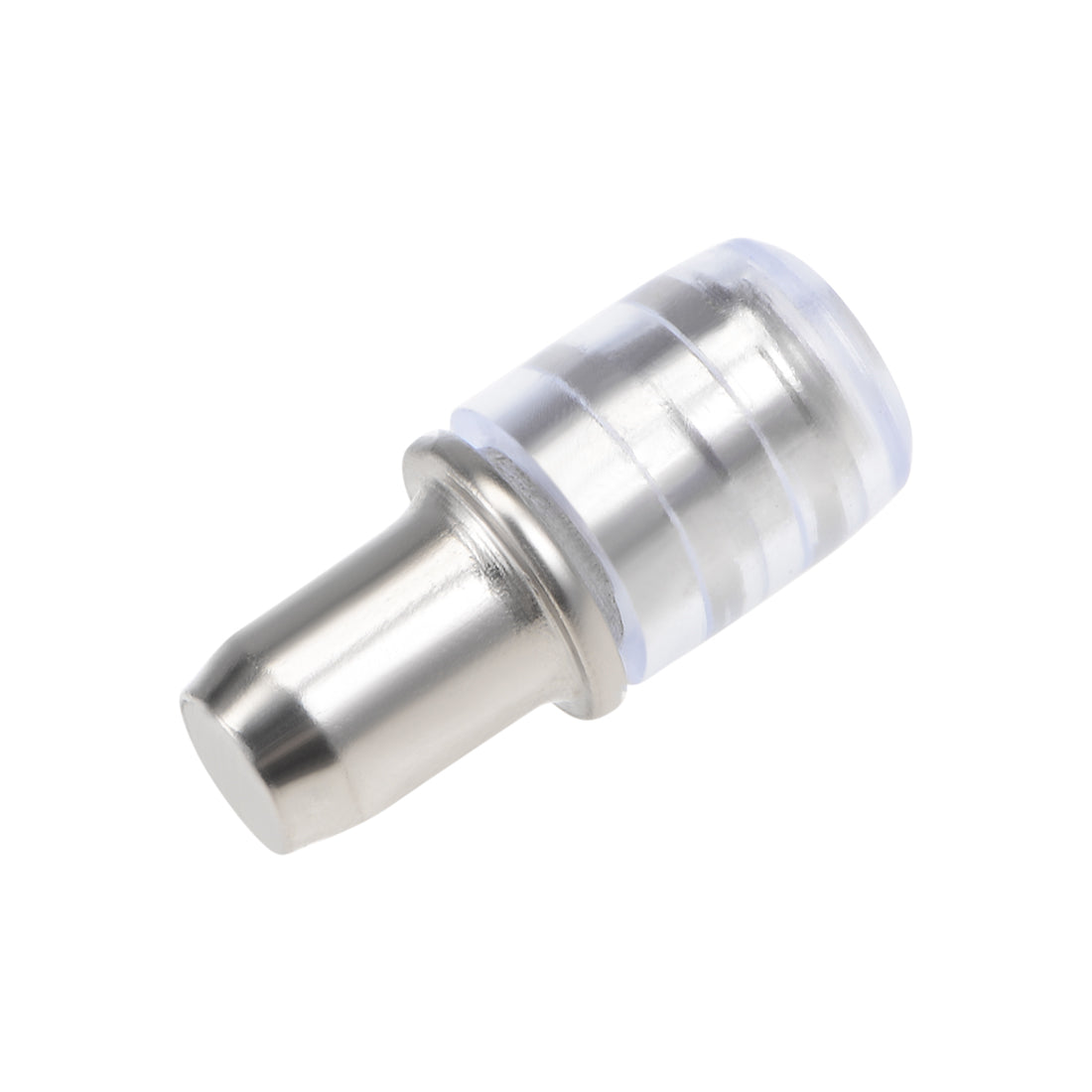 uxcell Uxcell Shelf Bracket Peg 5x16mm Nickel Plated Holder Support with Rubber Sleeves 50 Pcs