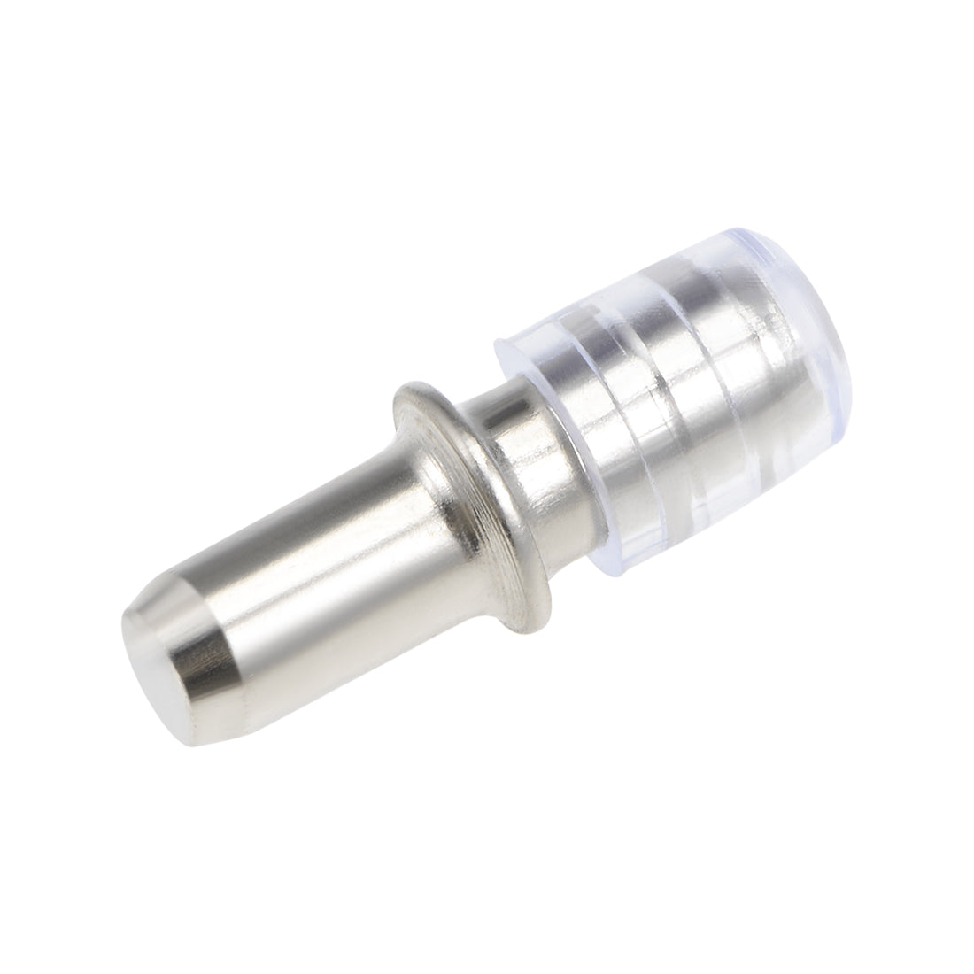 uxcell Uxcell Shelf Bracket Peg 5x19mm Nickel Plated Holder Support Rubber Sleeves 100 Pcs