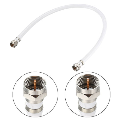 Harfington RG6 Coaxial Cable With F Type Male to F Type Male Connectors