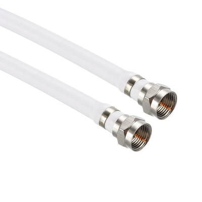 Harfington RG6 Coaxial Cable With F Type Male to F Type Male Connectors