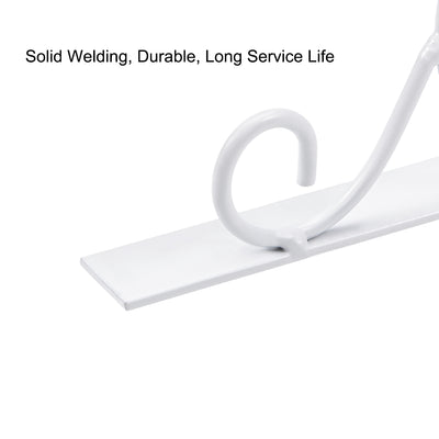Harfington Uxcell Shelf Bracket 250lbs Heavy-Duty 10-inch x 10-inch Floral Right Angle Brackets 2pcs