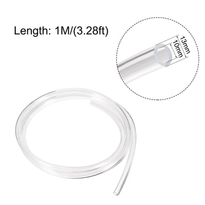 Harfington Uxcell PVC Vinyl Tubing Plastic Water Pipes