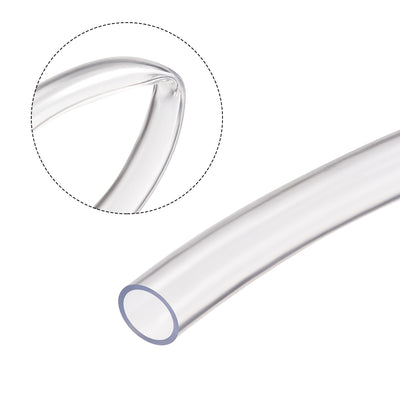 Harfington Uxcell PVC Vinyl Tubing Plastic Water Pipes