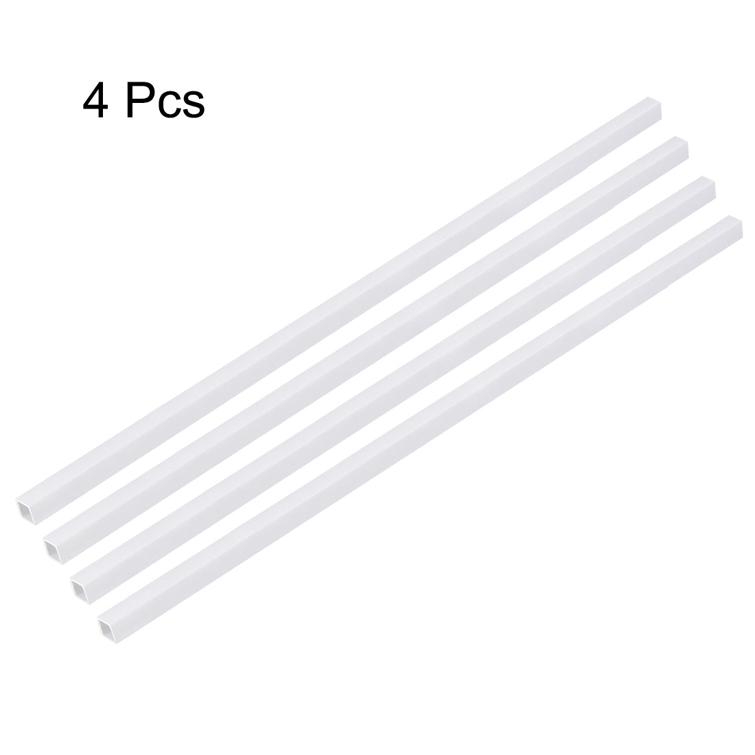 uxcell Uxcell Model Square Tubing,4mm x 4mm,0.5M/1.64Ft Length,for Architectural Model Layout Making Materials,4pcs