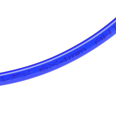Harfington Pneumatic Hose Tubing,6mm OD 4mm ID,Polyurethane PU Air Hose Pipe Tube,2 Meter 6.56ft,Blue
