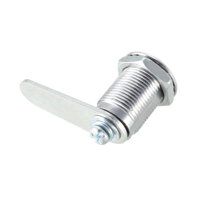 Harfington Cam Locks 25mm Cylinder Length Fits Max 5/8-inch Panel Keyed Different 4Pcs