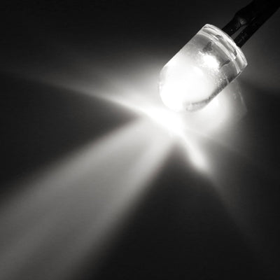 Harfington Uxcell Pre-Wired Diffused LED Diodes Light for Parties