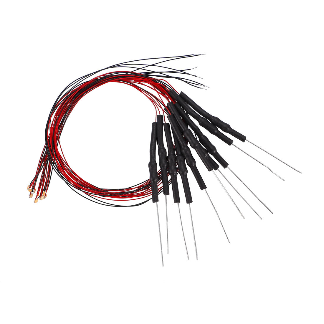 uxcell Uxcell 10pcs Prewired 0603 Warm White Surface Mounted Devices LED Light DC 6-18V with Resistor