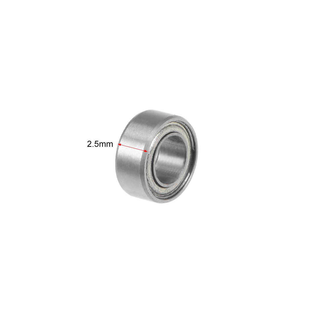 Harfington Deep Groove Ball Bearings Metric Double Shielded Chrome Steel Balls