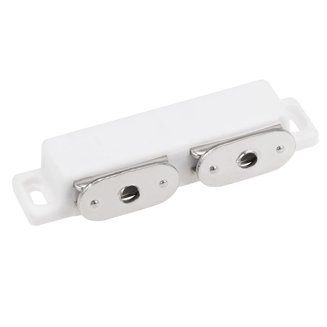 uxcell Uxcell Double Magnetic Latches Catch for Cabinet Door Cupboard 3" Long White