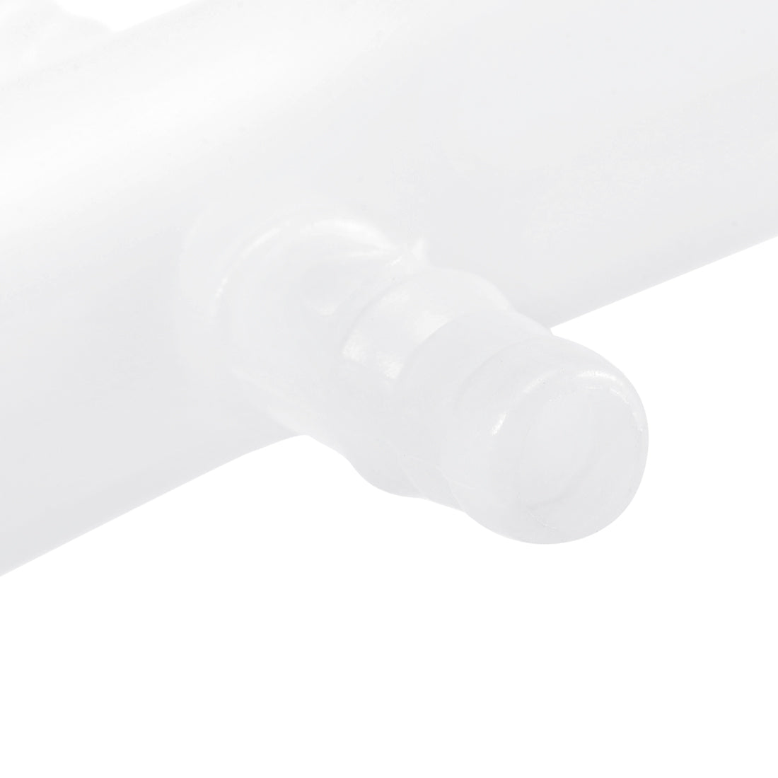 Harfington 8mm to 4mm 4 Way Aquarium Air Line Tubing Splitter Connector Fish Tank Plastic Air Flow Divider Oxygen Splitter Lever Valve 5pcs