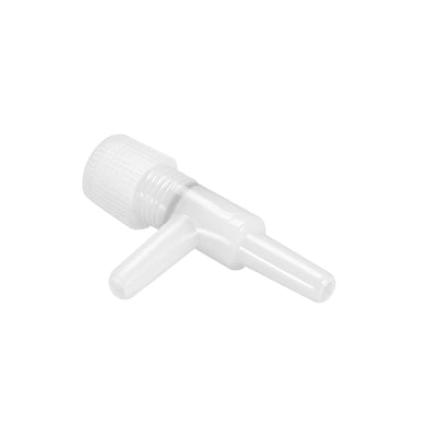 uxcell Uxcell Aquarium Air Valve 2 Way Air Pump Control Valves for Fish Tank Plastic White 20Pcs