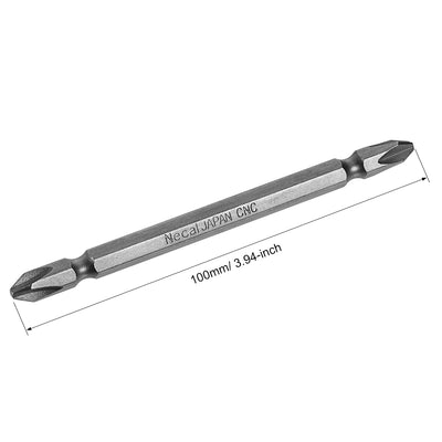 Harfington 1/4'' Hex S2 PH2 Phillips Double End Screwdriver Bit