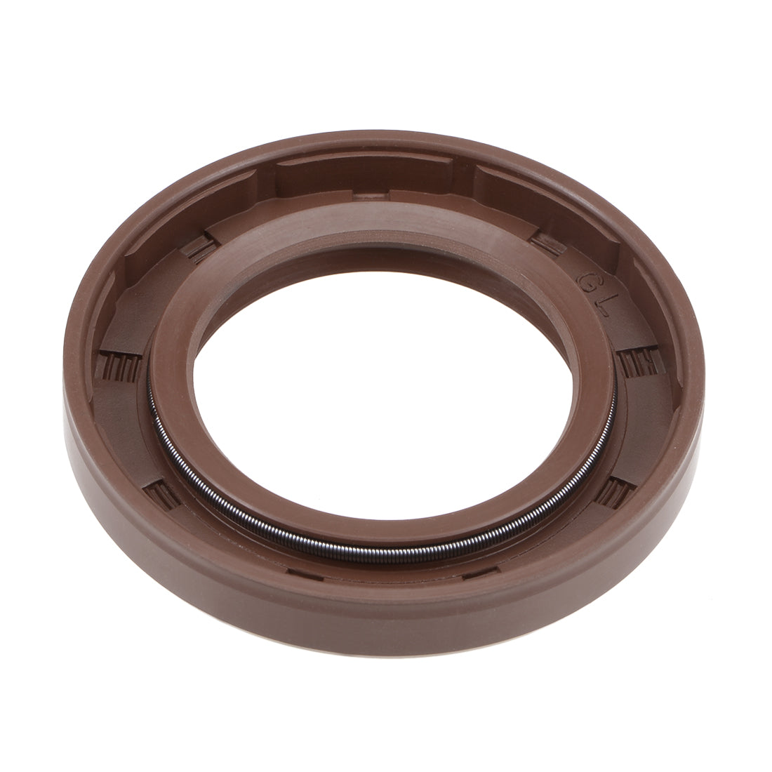 Harfington Oil Seal 35mm Inner Dia Thick Fluorine Rubber Double Lip Seals 2 Pieces