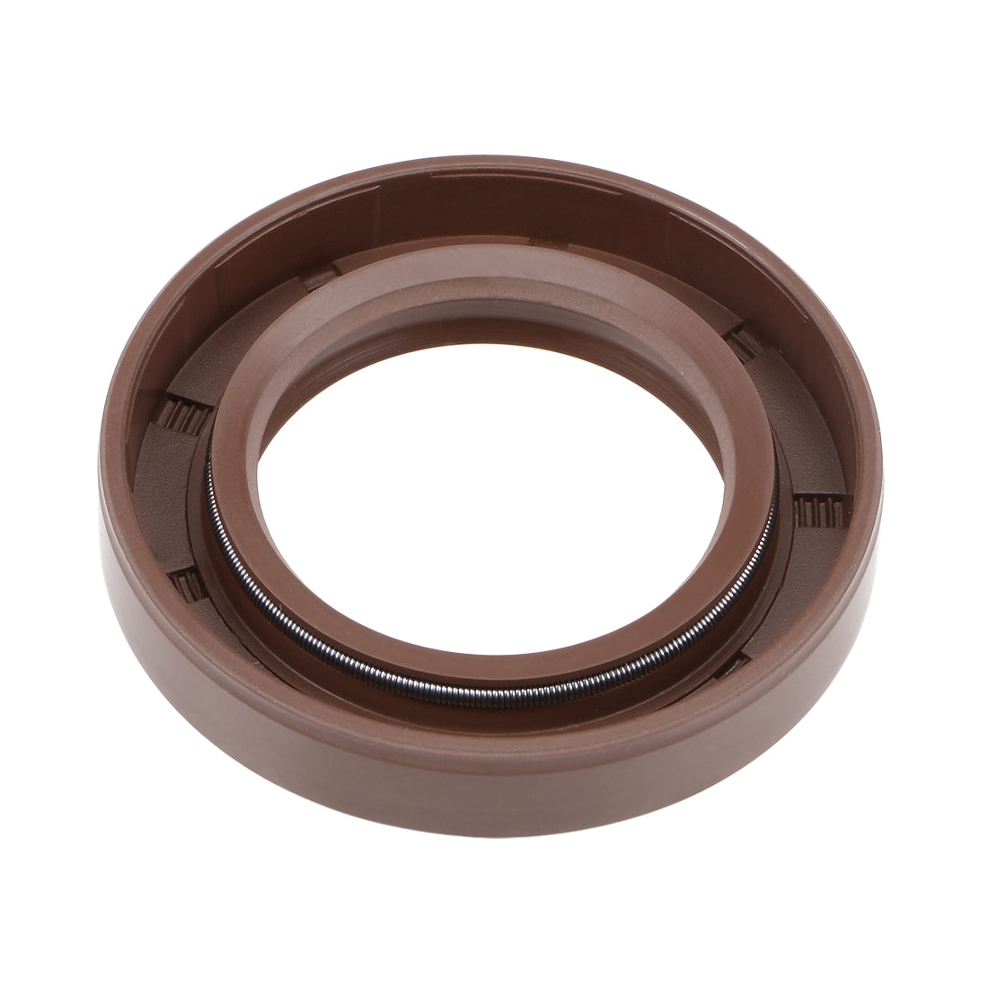 Harfington Oil Seal 35mm Inner Dia Thick Fluorine Rubber Double Lip Seals 2 Pieces
