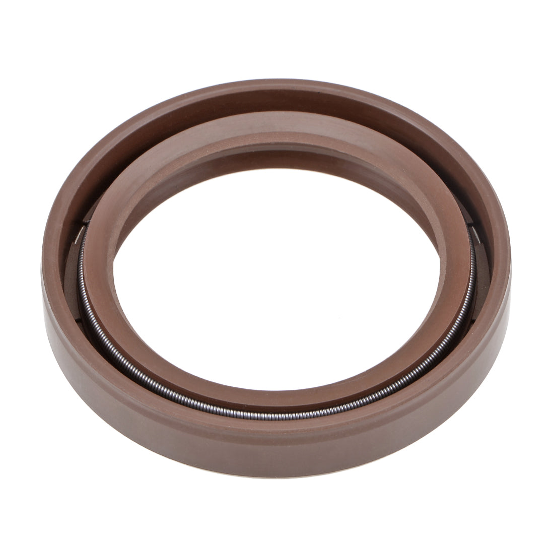 Harfington Oil Seal 35mm Inner Dia Thick Fluorine Rubber Double Lip Seals 2 Pieces
