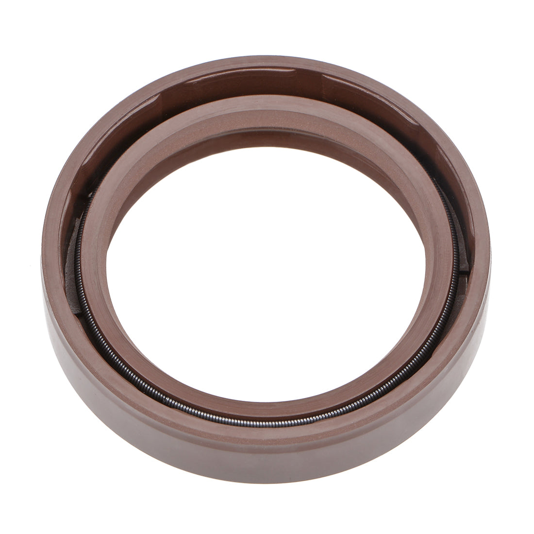 Harfington Oil Seal 35mm Inner Dia Thick Fluorine Rubber Double Lip Seals 2 Pieces