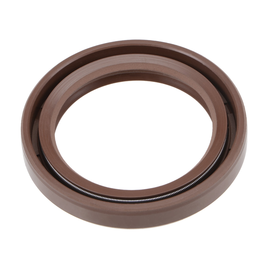 Harfington Oil Seal 35mm Inner Dia Thick Fluorine Rubber Double Lip Seals 2 Pieces