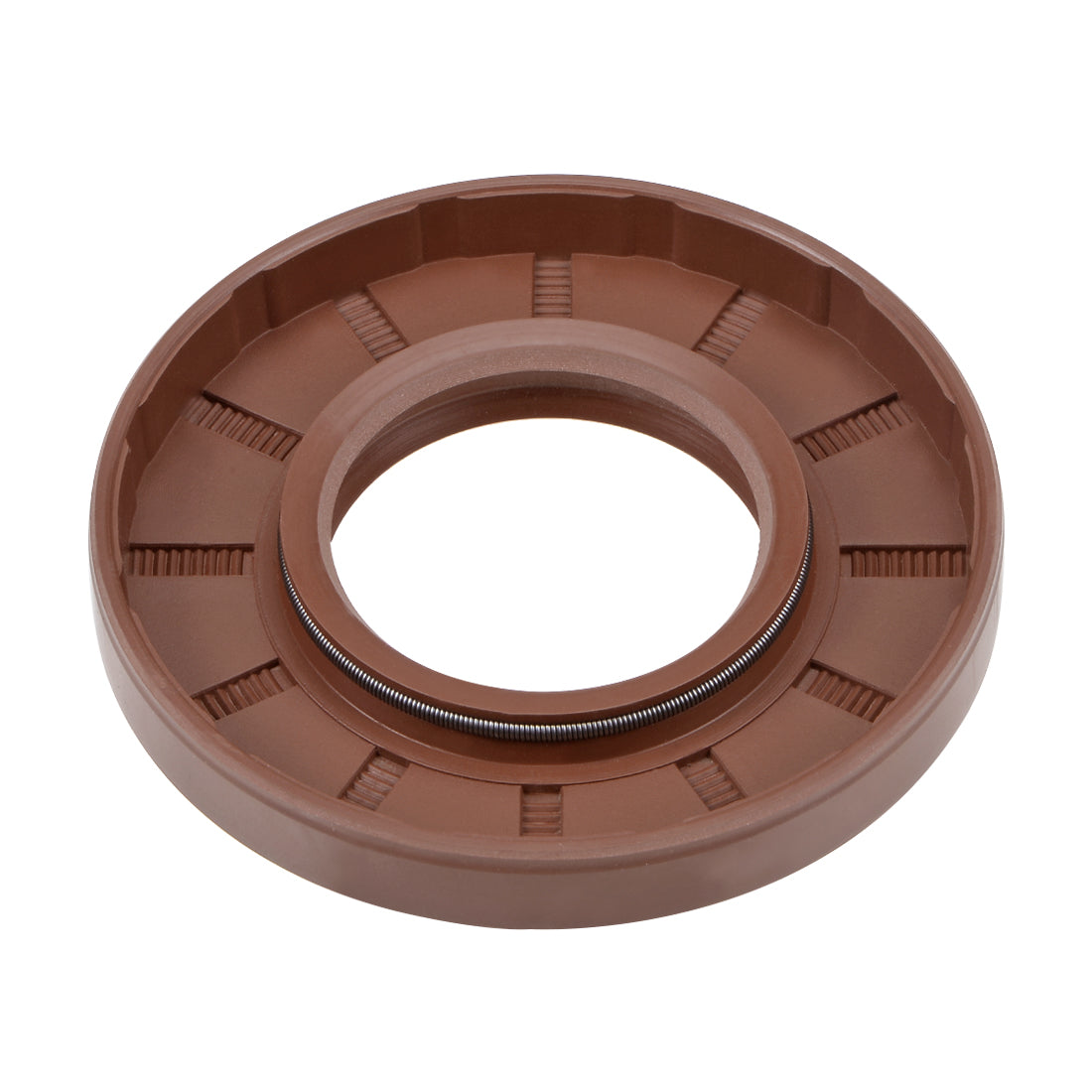 Harfington Oil Seal 35mm Inner Dia Thick Fluorine Rubber Double Lip Seals 2 Pieces