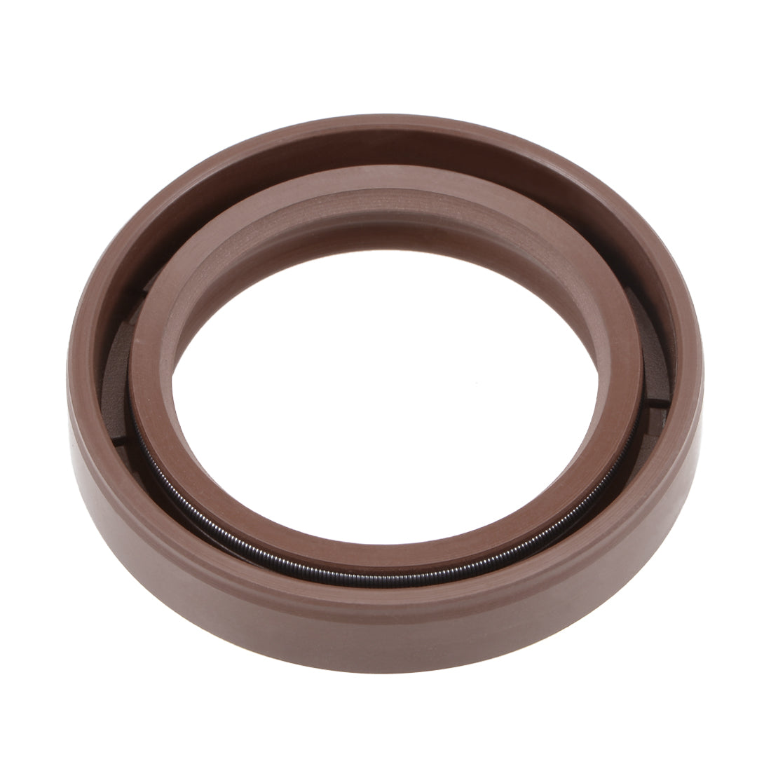 uxcell Uxcell Oil Seal 30mm Inner Dia 42mm OD 8mm Thick Fluorine Rubber Double Lip Seals 2Pcs
