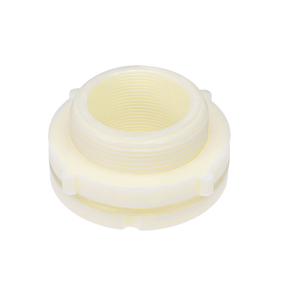 uxcell Uxcell ABS Bulkhead Tank Fitting Adapter for Rain Bucket Aquariums Water Tanks Ponds G2 Female