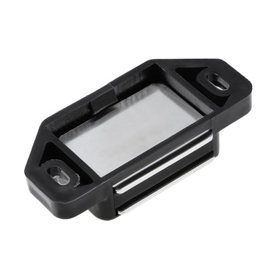 Harfington Uxcell Magnetic Cabinet Latches Catch for Bathrooms Kitchen Closet Cupboard Black 10pcs