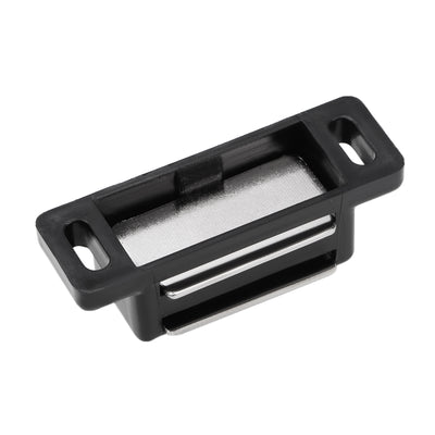 Harfington Magnetic Cabinet Door Latches Catch for Kitchen Closet Wardrobe Black 10pcs