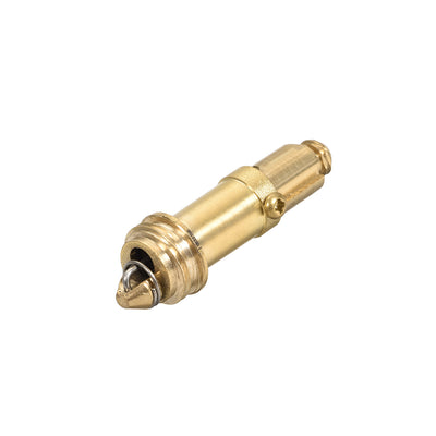 Harfington Uxcell Pop Up Bolt Basin Bath Sink Drain Waste Click Clack Brass Push Spring Plug 2Pcs