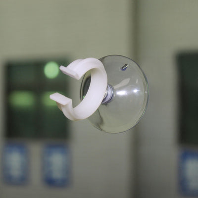 Harfington Uxcell Aquarium Suction Cup Clips Airline Tube Holders Clamps for Fish Tank Clear 28.5mm 20Pcs