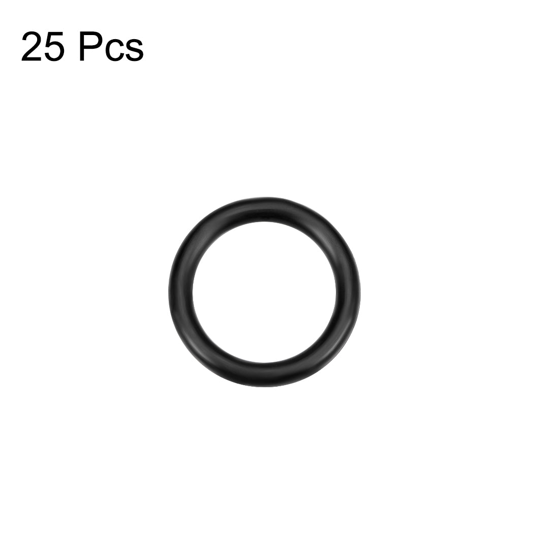 uxcell Uxcell O-Rings Nitrile Rubber 8.5mm Inner Diameter 11.5mm OD 1.5mm Width Round Seal Gasket 25 Pcs