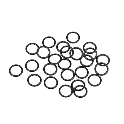 uxcell Uxcell O-Rings Nitrile Rubber 10mm Inner Diameter 13mm OD 1.5mm Width Round Seal Gasket 25 Pcs