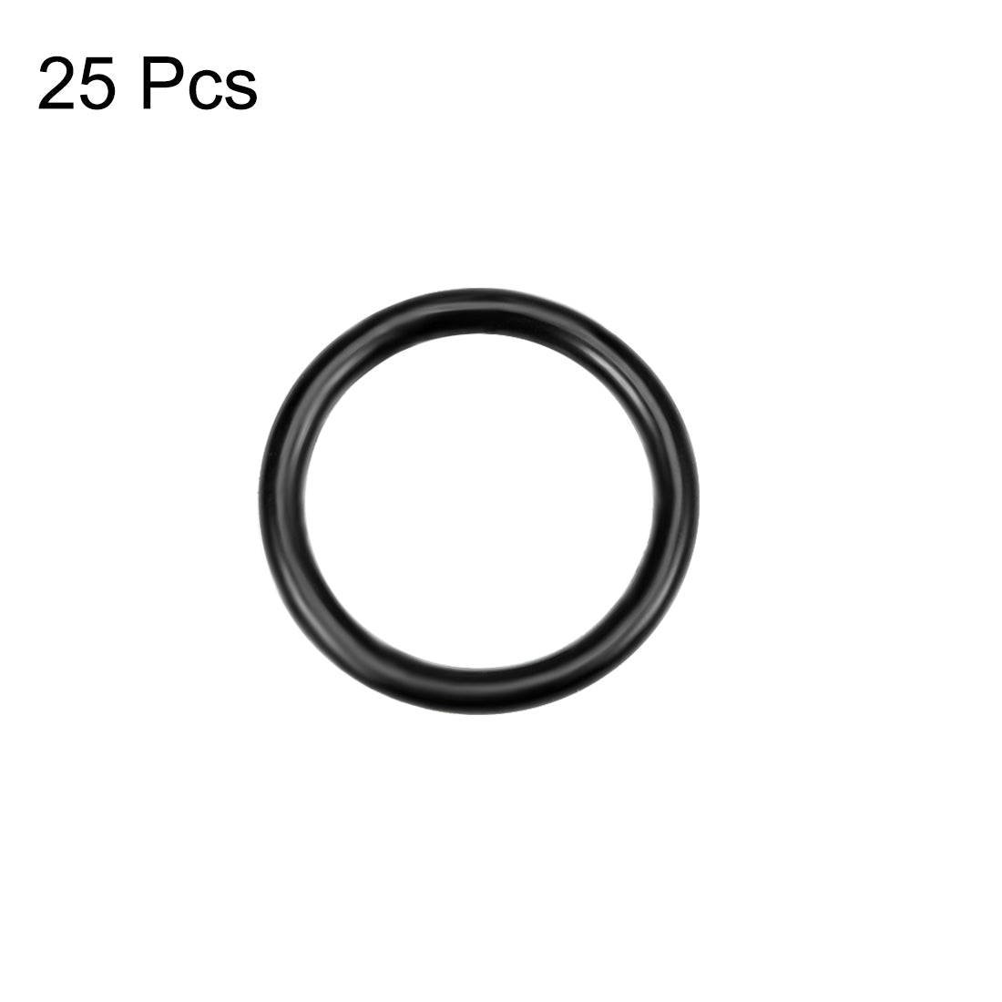 uxcell Uxcell O-Rings Nitrile Rubber 11mm Inner Diameter 14mm OD 1.5mm Width Round Seal Gasket 25 Pcs