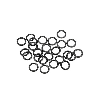 uxcell Uxcell O-Rings Nitrile Rubber 7mm Inner Diameter 10mm OD 1.5mm Width Round Seal Gasket 25 Pcs