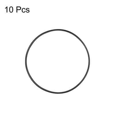 Harfington Uxcell O-Rings Nitrile Rubber 55mm Inner Diameter 58mm OD 1.5mm Width Round Seal Gasket 10 Pcs