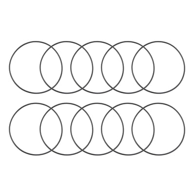 uxcell Uxcell O-Rings Nitrile Rubber 60mm Inner Diameter 63mm OD 1.5mm Width Round Seal Gasket 10 Pcs