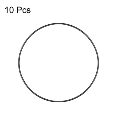 Harfington Uxcell O-Rings Nitrile Rubber 79mm Inner Diameter 82mm OD 1.5mm Width Round Seal Gasket 10 Pcs