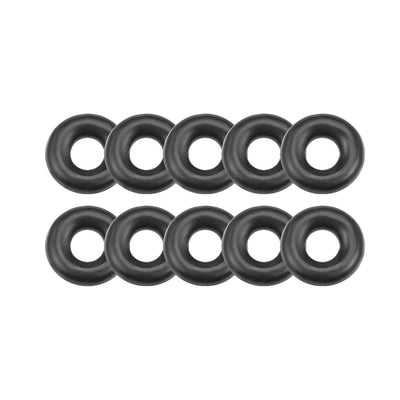 uxcell Uxcell O-Rings Nitrile Rubber 1.2mm Inner Diameter 3.2mm OD 1mm Width Round Seal Gasket 10 Pcs