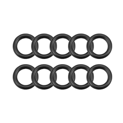 uxcell Uxcell O-Rings Nitrile Rubber 3.5mm Inner Diameter 5.5mm OD 1mm Width Round Seal Gasket 10 Pcs