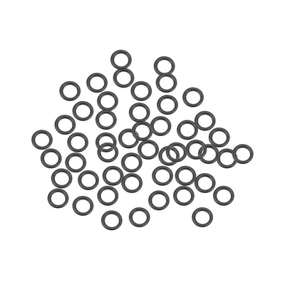 uxcell Uxcell O-Rings Nitrile Rubber 3.5mm Inner Diameter 5.5mm OD 1mm Width Round Seal Gasket 50 Pcs