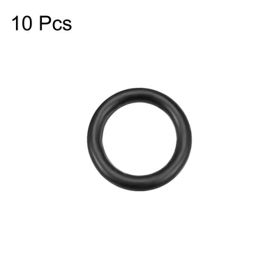 Harfington Uxcell O-Rings Nitrile Rubber 4.5mm Inner Diameter 6.5mm OD 1mm Width Round Seal Gasket 10 Pcs
