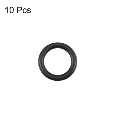 Harfington Uxcell O-Rings Nitrile Rubber 6.5mm Inner Diameter 9.5mm OD 1.5mm Width Round Seal Gasket 10 Pcs