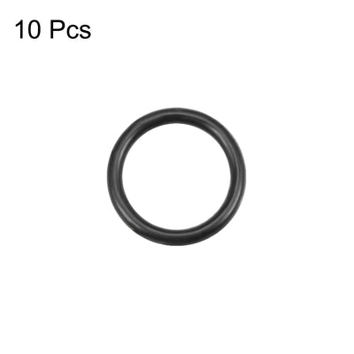 Harfington Uxcell O-Rings Nitrile Rubber 6.5mm Inner Diameter 8.5mm OD 1mm Width Round Seal Gasket 10 Pcs