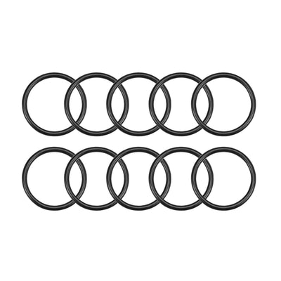 uxcell Uxcell O-Rings Nitrile Rubber 24mm Inner Diameter 29mm OD 2.5mm Width Round Seal Gasket 10 Pcs