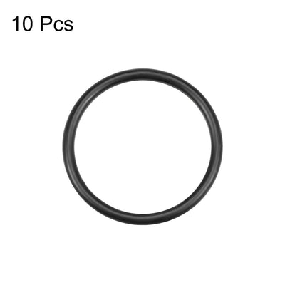 Harfington Uxcell O-Rings Nitrile Rubber 27mm Inner Diameter 32mm OD 2.5mm Width Round Seal Gasket 10 Pcs