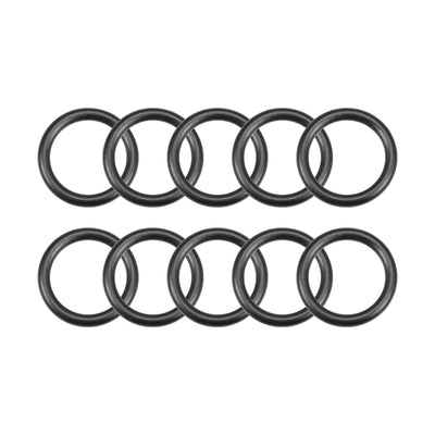 uxcell Uxcell O-Rings Nitrile Rubber 14mm Inner Diameter 19mm OD 2.5mm Width Round Seal Gasket 10 Pcs