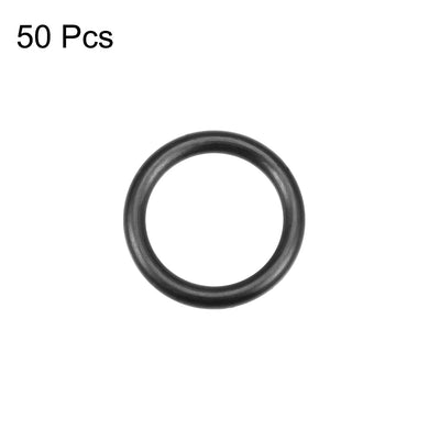Harfington Uxcell O-Rings Nitrile Rubber 14mm Inner Diameter 19mm OD 2.5mm Width Round Seal Gasket 50 Pcs