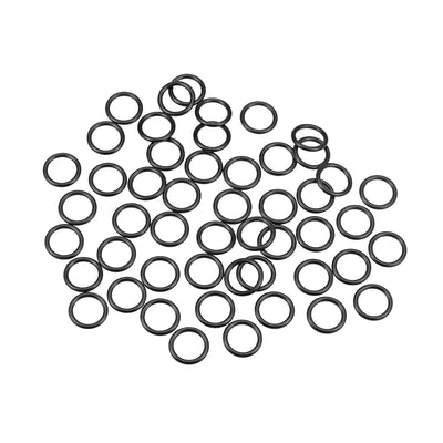 uxcell Uxcell O-Rings Nitrile Rubber 14mm Inner Diameter 19mm OD 2.5mm Width Round Seal Gasket 50 Pcs