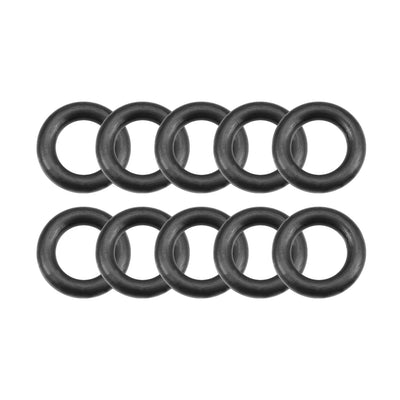 uxcell Uxcell O-Rings Nitrile Rubber 7mm Inner Diameter 12mm OD 2.5mm Width Round Seal Gasket 10 Pcs