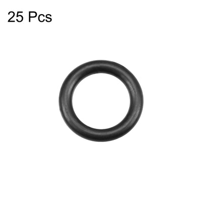 Harfington Uxcell O-Rings Nitrile Rubber 11mm Inner Diameter 16mm OD 2.5mm Width Round Seal Gasket 25 Pcs
